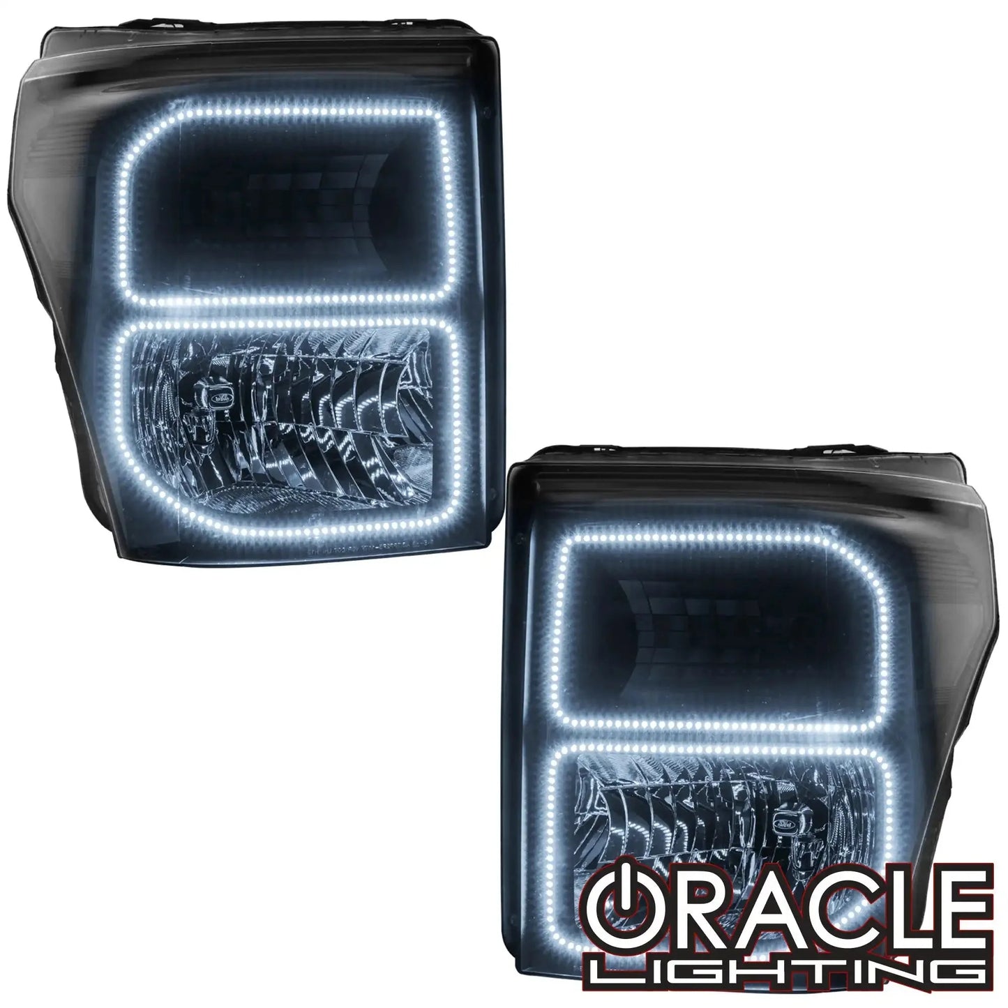 ORACLE Lighting 2011-2016 Ford F-250/F-350 Super Duty Pre-Assembled Headlights - Black by ORACLE Lighting