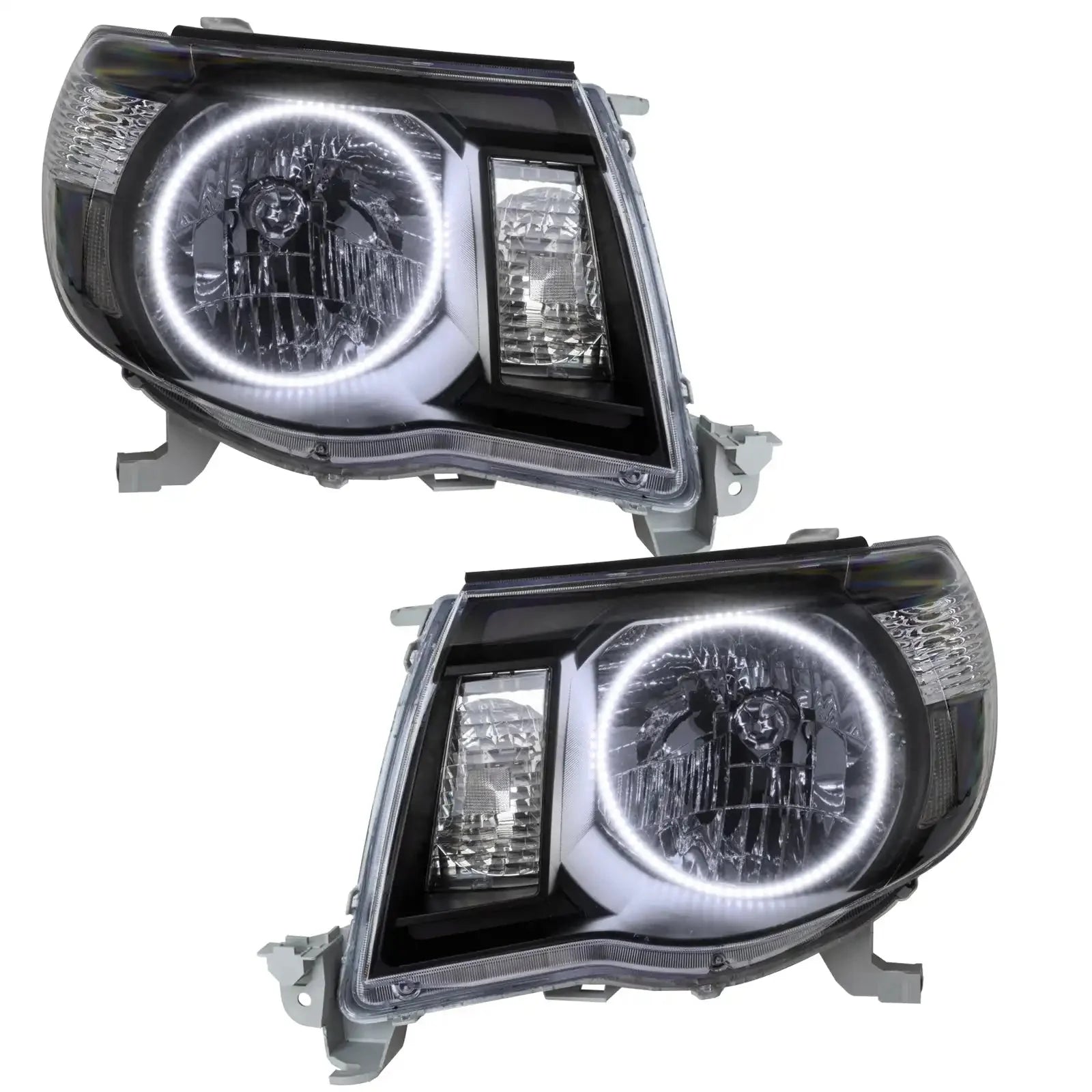 ORACLE Lighting 2005-2011 Toyota Tacoma Pre-Assembled Halo Headlights-Black by ORACLE Lighting