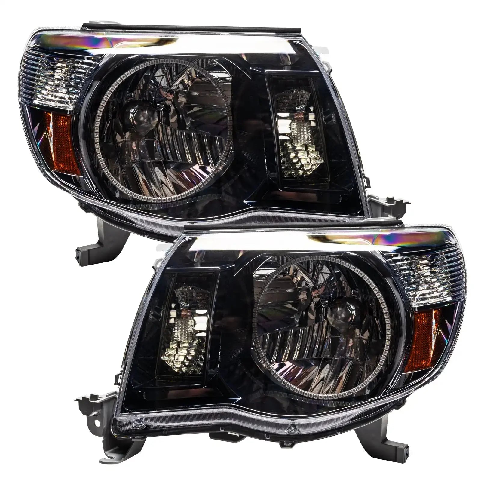 ORACLE Lighting 2005-2011 Toyota Tacoma Pre-Assembled Halo Headlights-Black by ORACLE Lighting
