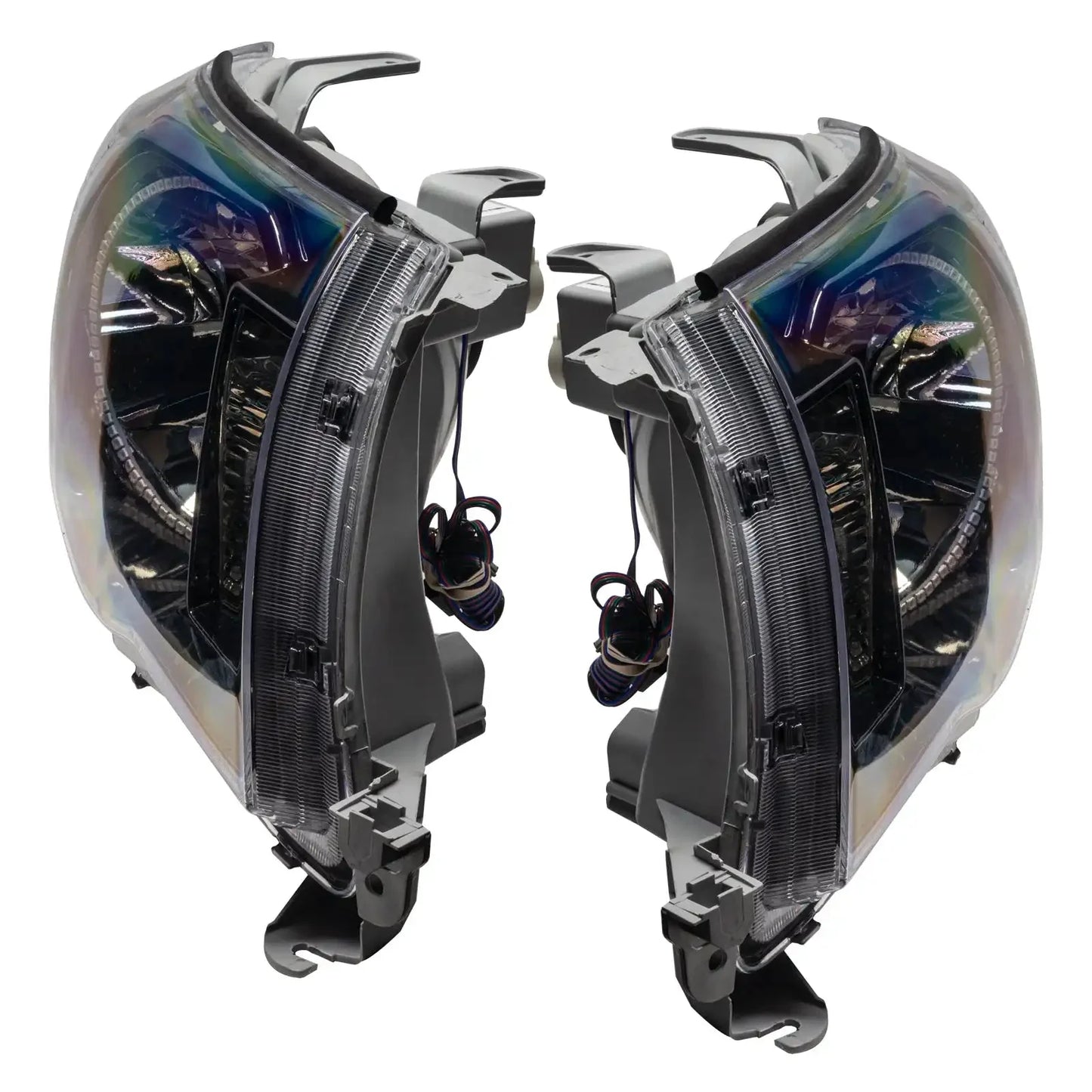 ORACLE Lighting 2005-2011 Toyota Tacoma Pre-Assembled Halo Headlights-Black by ORACLE Lighting