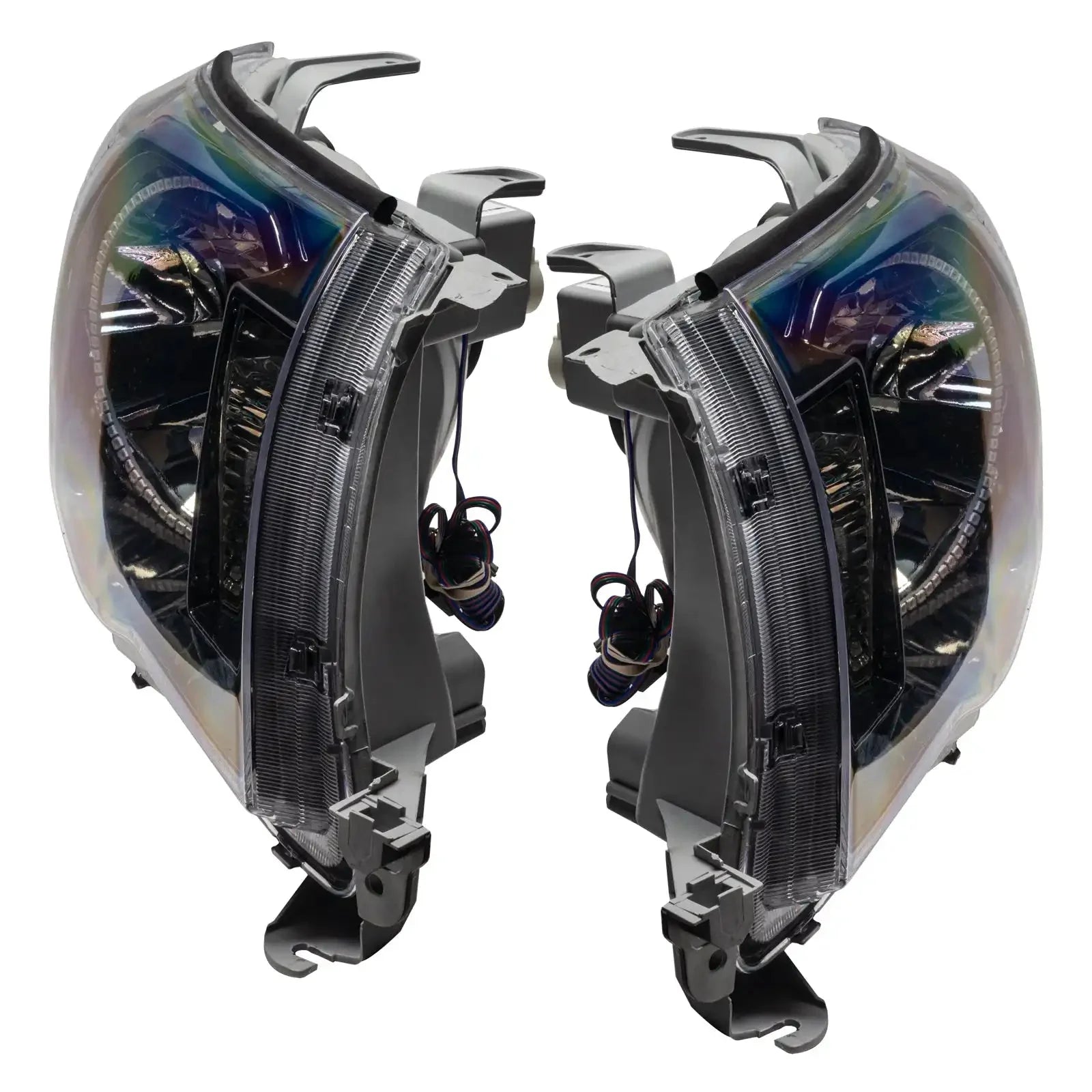 ORACLE Lighting 2005-2011 Toyota Tacoma Pre-Assembled Halo Headlights-Black by ORACLE Lighting