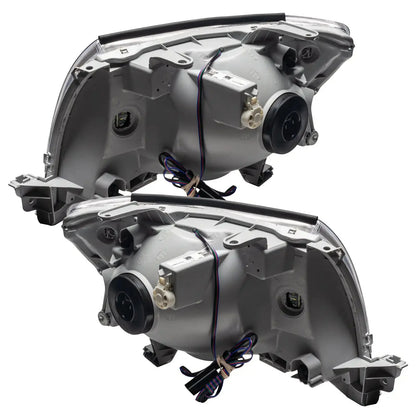 ORACLE Lighting 2005-2011 Toyota Tacoma Pre-Assembled Halo Headlights-Black by ORACLE Lighting