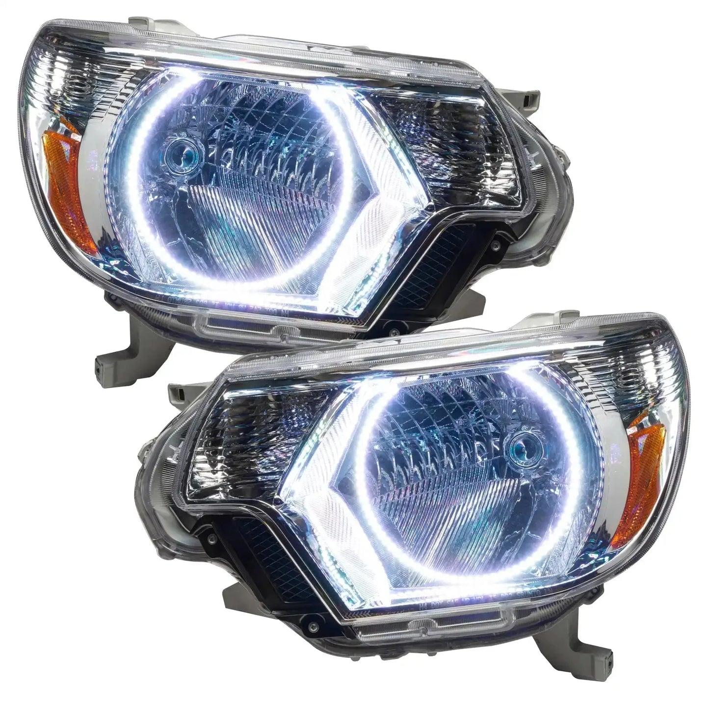 ORACLE Lighting 2012-2015 Toyota Tacoma Pre-Assembled Halo Headlights - Chrome by ORACLE Lighting