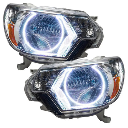 ORACLE Lighting 2012-2015 Toyota Tacoma Pre-Assembled Halo Headlights - Chrome by ORACLE Lighting