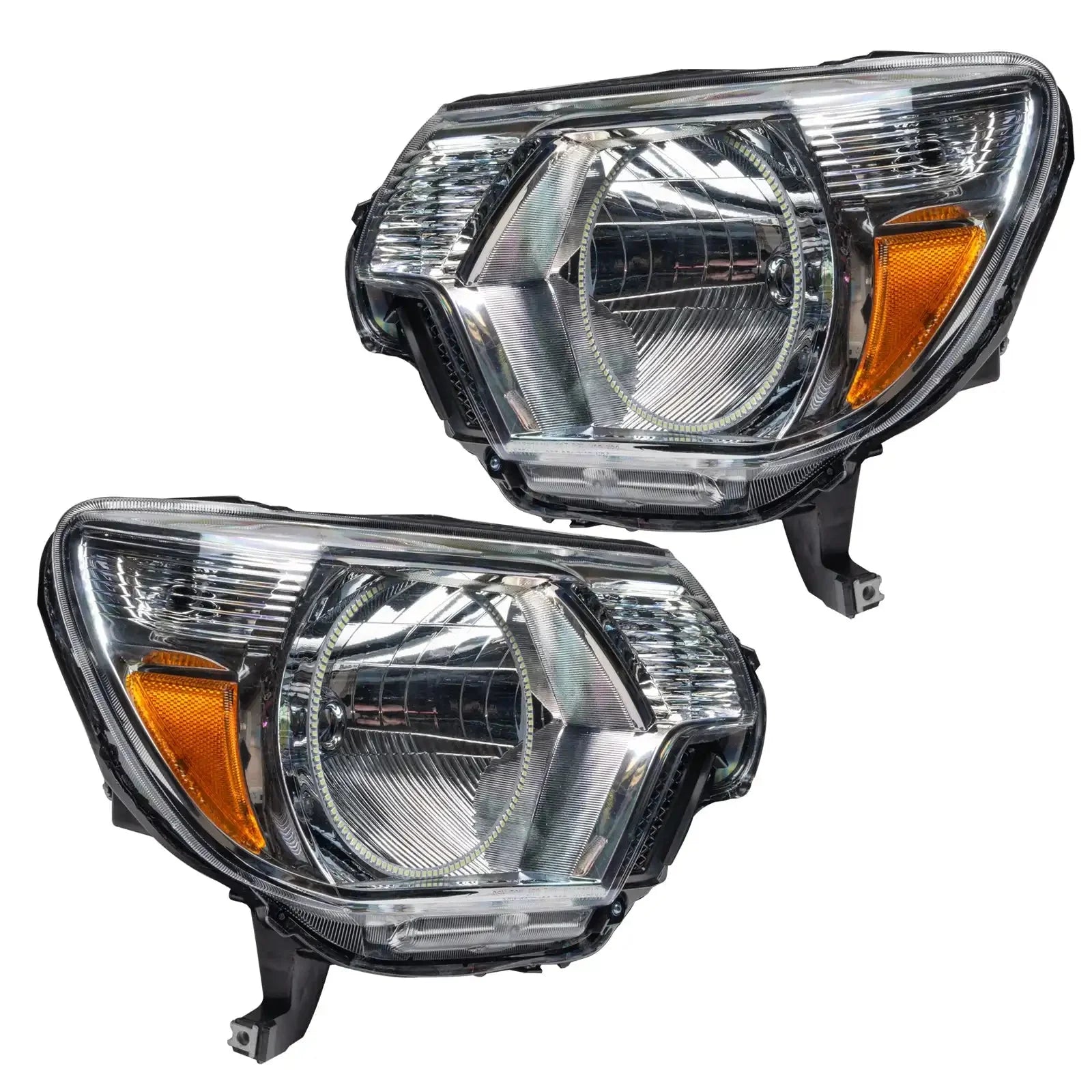 ORACLE Lighting 2012-2015 Toyota Tacoma Pre-Assembled Halo Headlights - Chrome by ORACLE Lighting