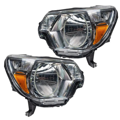 ORACLE Lighting 2012-2015 Toyota Tacoma Pre-Assembled Halo Headlights - Chrome by ORACLE Lighting