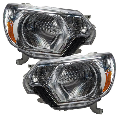 ORACLE Lighting 2012-2015 Toyota Tacoma Pre-Assembled Halo Headlights - Chrome by ORACLE Lighting