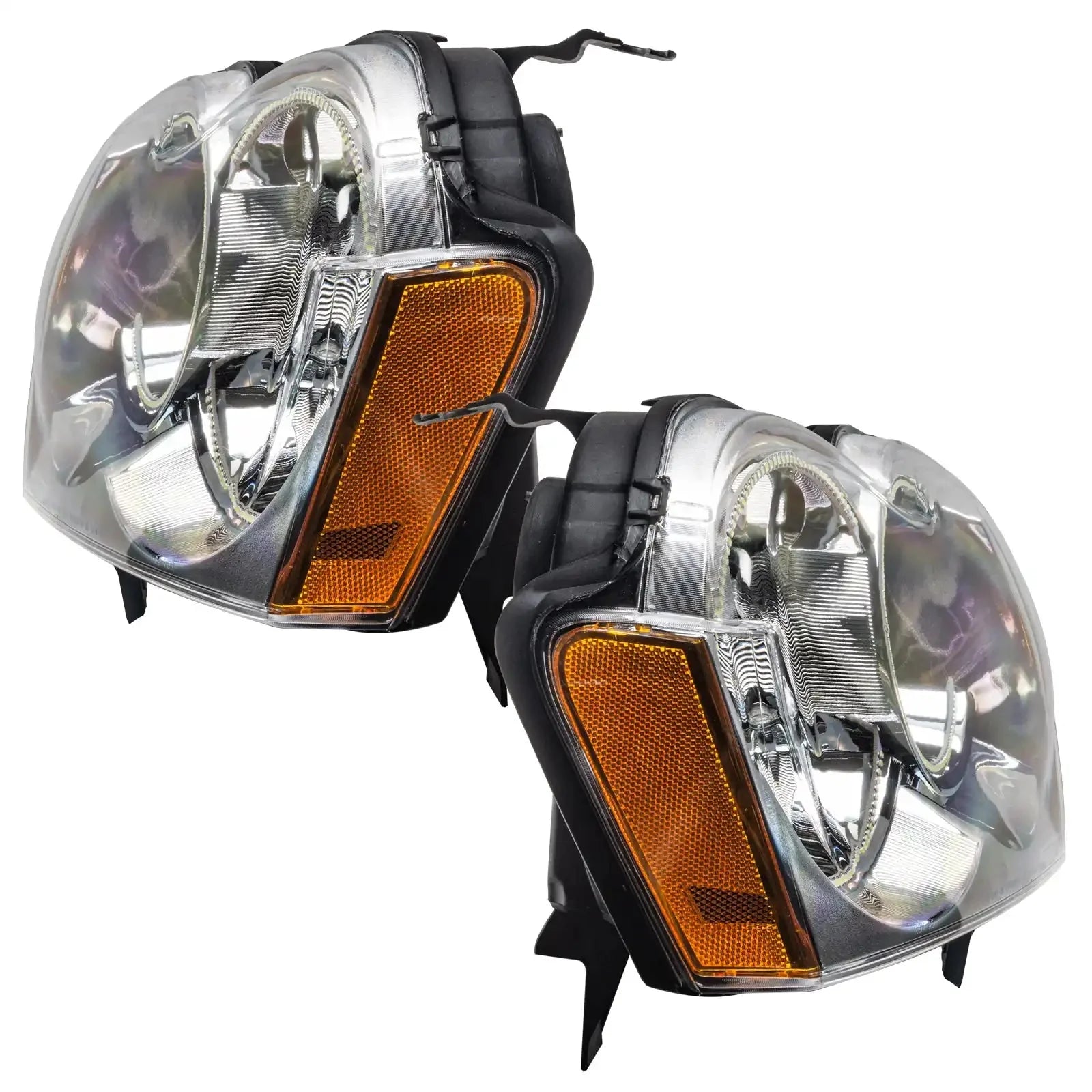 2005-2007 Jeep Grand Cherokee Pre-Assembled Headlights - Non HID - Chrome by ORACLE Lighting