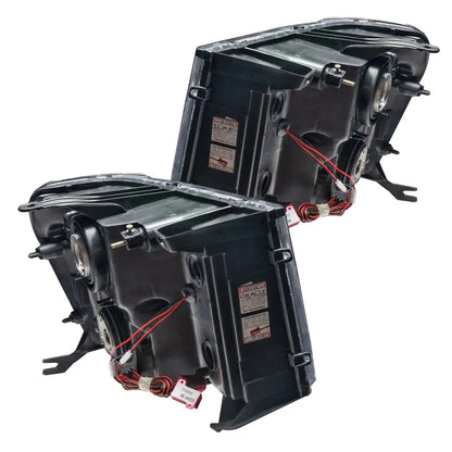 ORACLE Lighting 2007-2013 GMC Sierra Pre-Assembled Halo Headlights - Round Ring Design by ORACLE Lighting