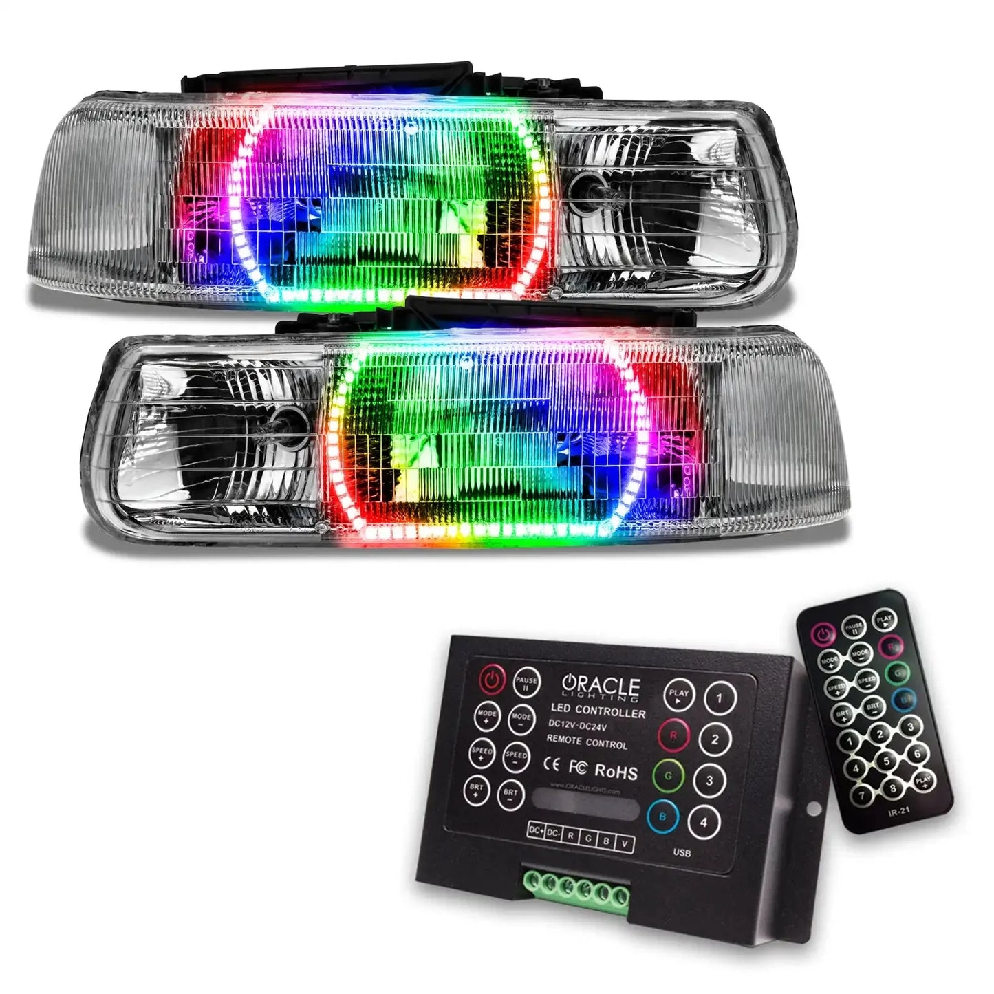 2000-2006 Chevy Tahoe Pre-Assembled Headlights by ORACLE Lighting