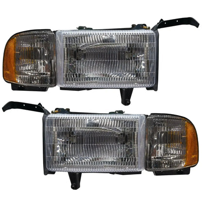 ORACLE Lighting 1994-2002 Dodge Ram 1500/2500/3500 Pre-Assembled Halo Headlights by ORACLE Lighting