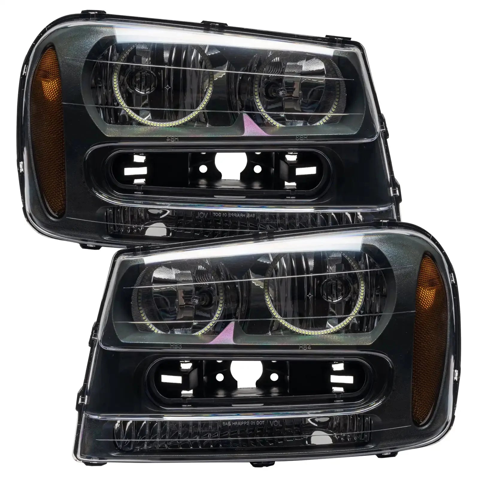 ORACLE Lighting 2002-2009 Chevrolet TrailBlazer Pre-Assembled Halo Headlights by ORACLE Lighting