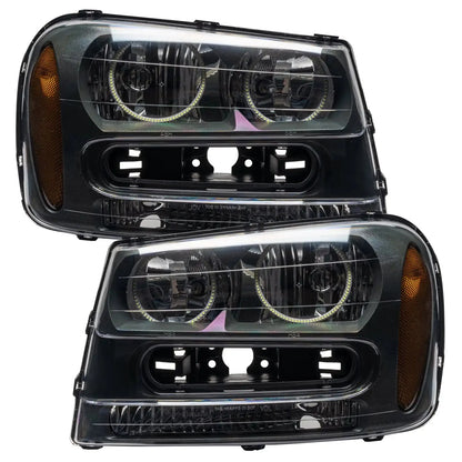 ORACLE Lighting 2002-2009 Chevrolet TrailBlazer Pre-Assembled Halo Headlights by ORACLE Lighting