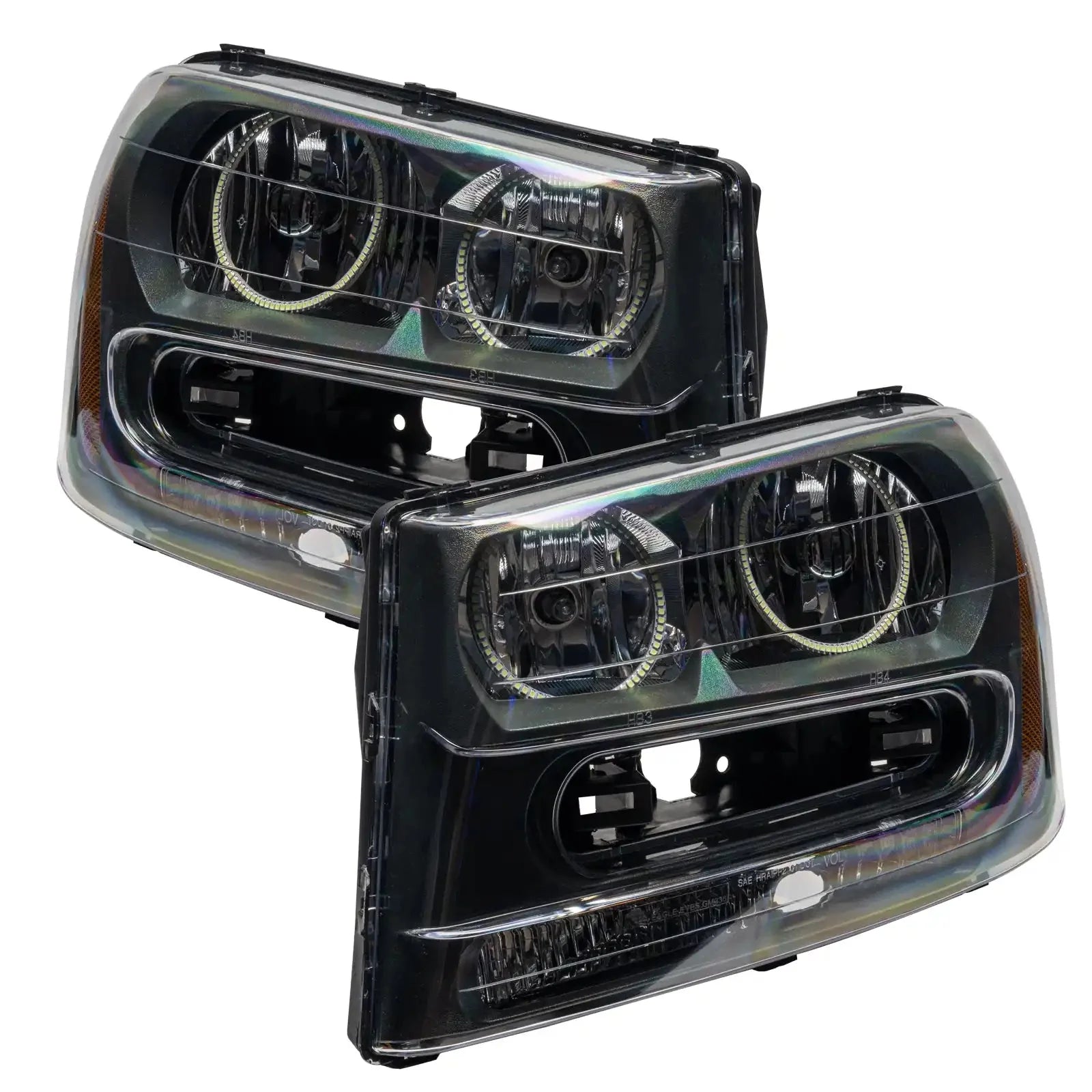 ORACLE Lighting 2002-2009 Chevrolet TrailBlazer Pre-Assembled Halo Headlights by ORACLE Lighting