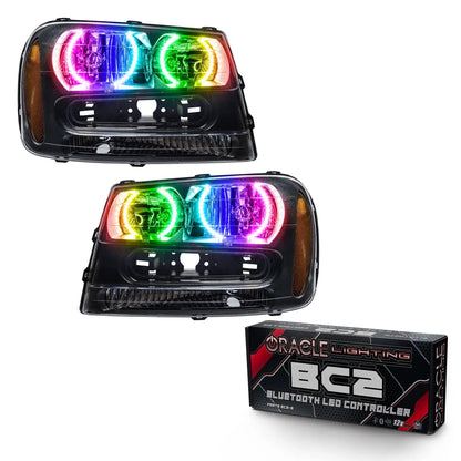 ORACLE Lighting 2002-2009 Chevrolet TrailBlazer Pre-Assembled Halo Headlights by ORACLE Lighting