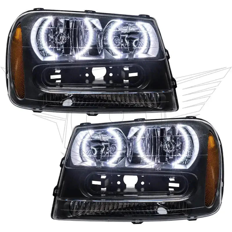 ORACLE Lighting 2002-2009 Chevrolet TrailBlazer Pre-Assembled Halo Headlights by ORACLE Lighting