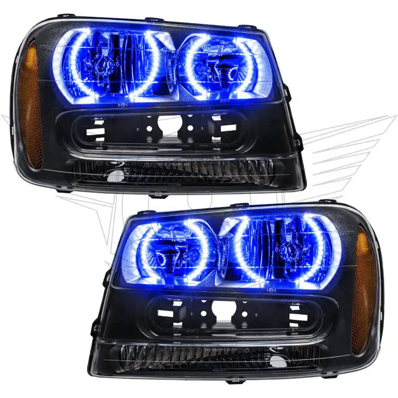 ORACLE Lighting 2002-2009 Chevrolet TrailBlazer Pre-Assembled Halo Headlights by ORACLE Lighting