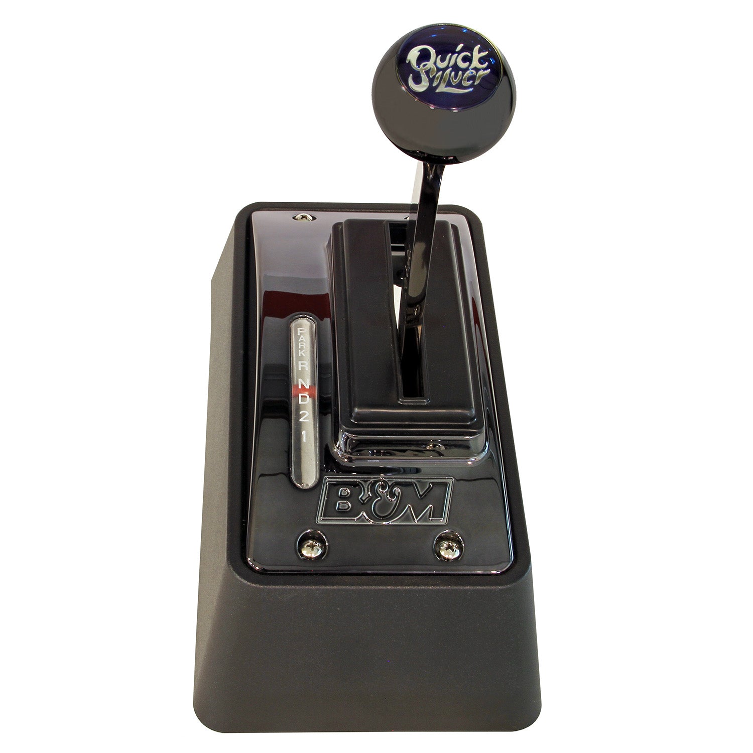 B&M Automatic Ratchet Shifter - Quicksilver - Black by B&M