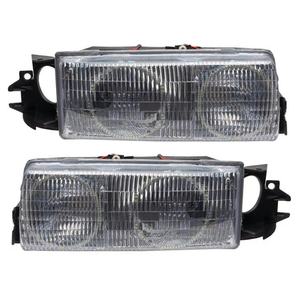 ORACLE Lighting 1991-1996 Chevrolet Caprice Pre-Assembled Halo Headlights by ORACLE Lighting