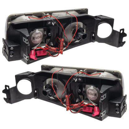 ORACLE Lighting 1991-1996 Chevrolet Caprice Pre-Assembled Halo Headlights by ORACLE Lighting