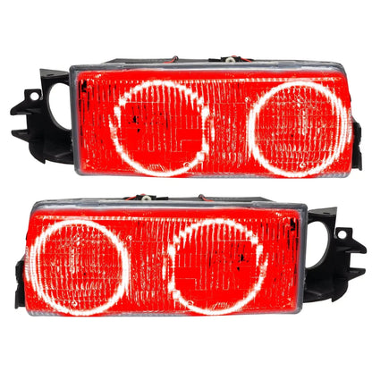 ORACLE Lighting 1991-1996 Chevrolet Caprice Pre-Assembled Halo Headlights by ORACLE Lighting