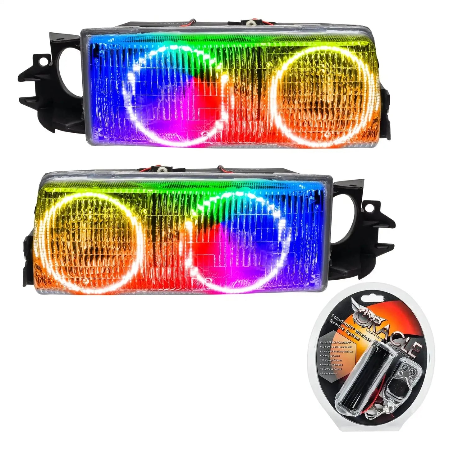 ORACLE Lighting 1991-1996 Chevrolet Caprice Pre-Assembled Halo Headlights by ORACLE Lighting