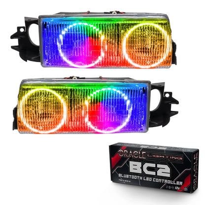 ORACLE Lighting 1991-1996 Chevrolet Caprice Pre-Assembled Halo Headlights by ORACLE Lighting