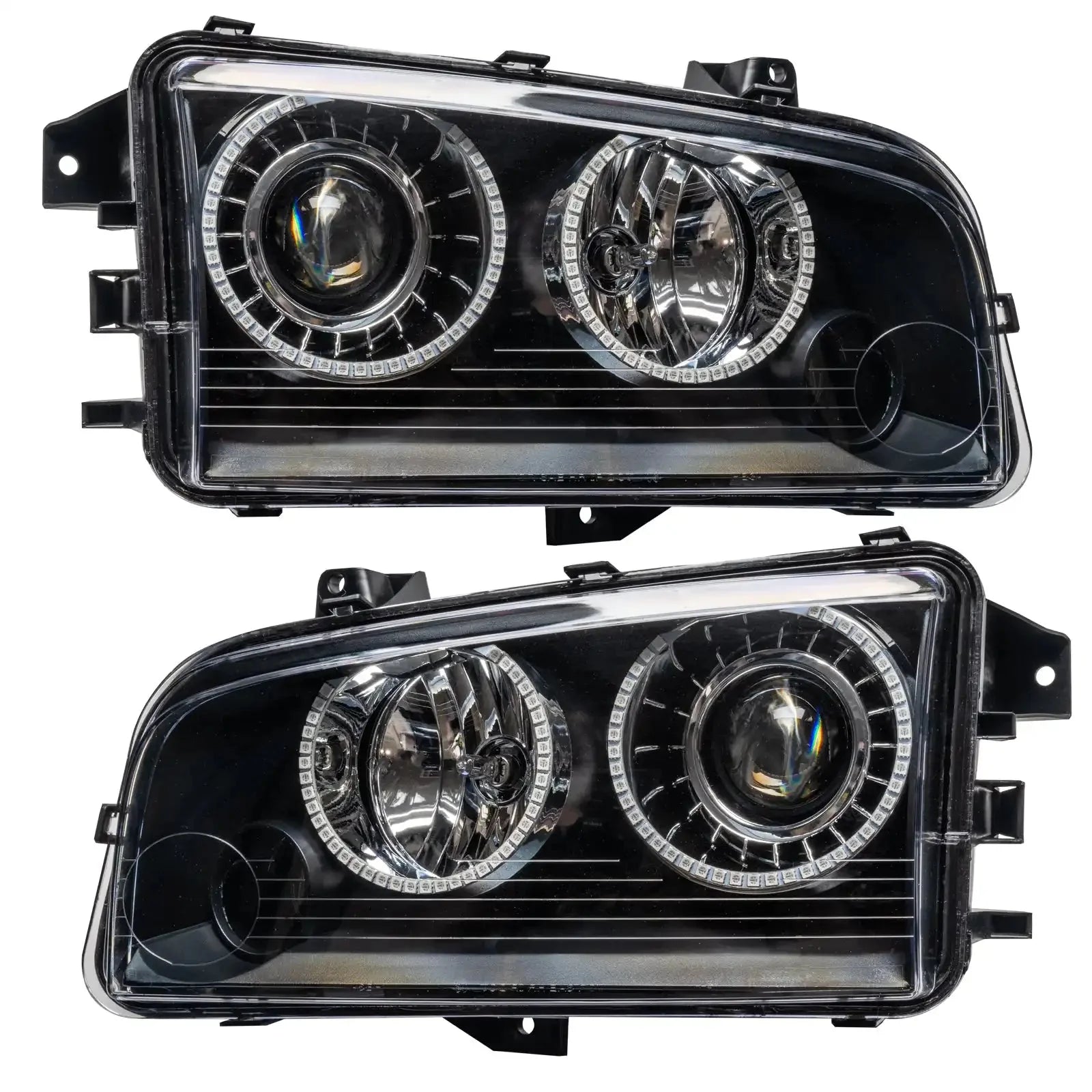 ORACLE Lighting 2008-2010 Dodge Charger Pre-Assembled Halo Headlights - HID by ORACLE Lighting