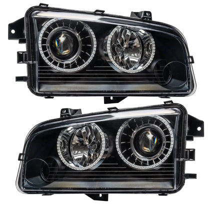 ORACLE Lighting 2008-2010 Dodge Charger Pre-Assembled Halo Headlights - HID by ORACLE Lighting