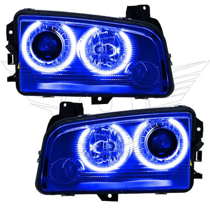 ORACLE Lighting 2008-2010 Dodge Charger Pre-Assembled Halo Headlights - HID by ORACLE Lighting