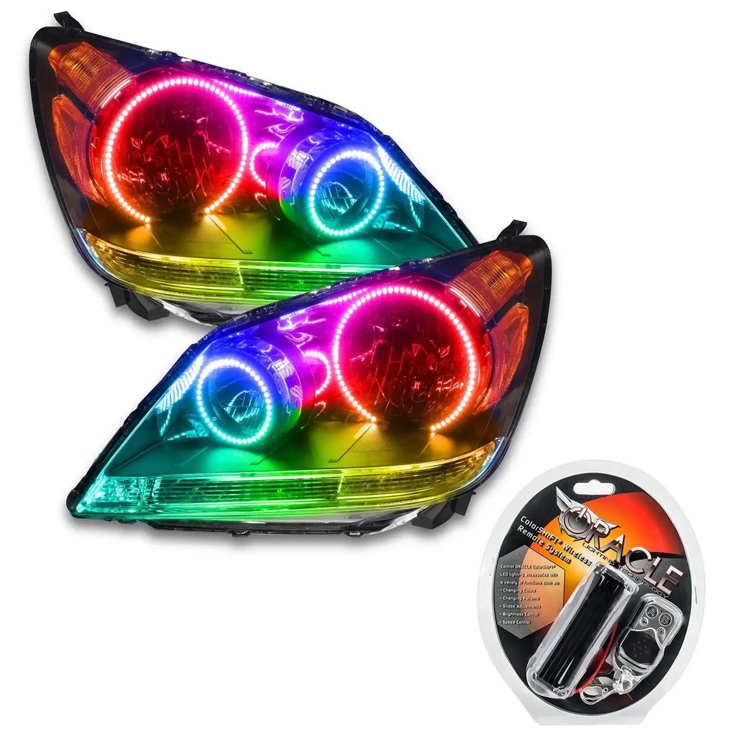 ORACLE Lighting 2008-2010 Honda Odyssey Pre-Assembled LED Halo Headlights by ORACLE Lighting