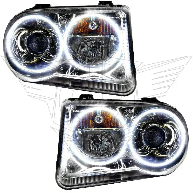 ORACLE Lighting 2005-2010 Chrysler 300C Pre-Assembled Halo Headlights - HID Style by ORACLE Lighting