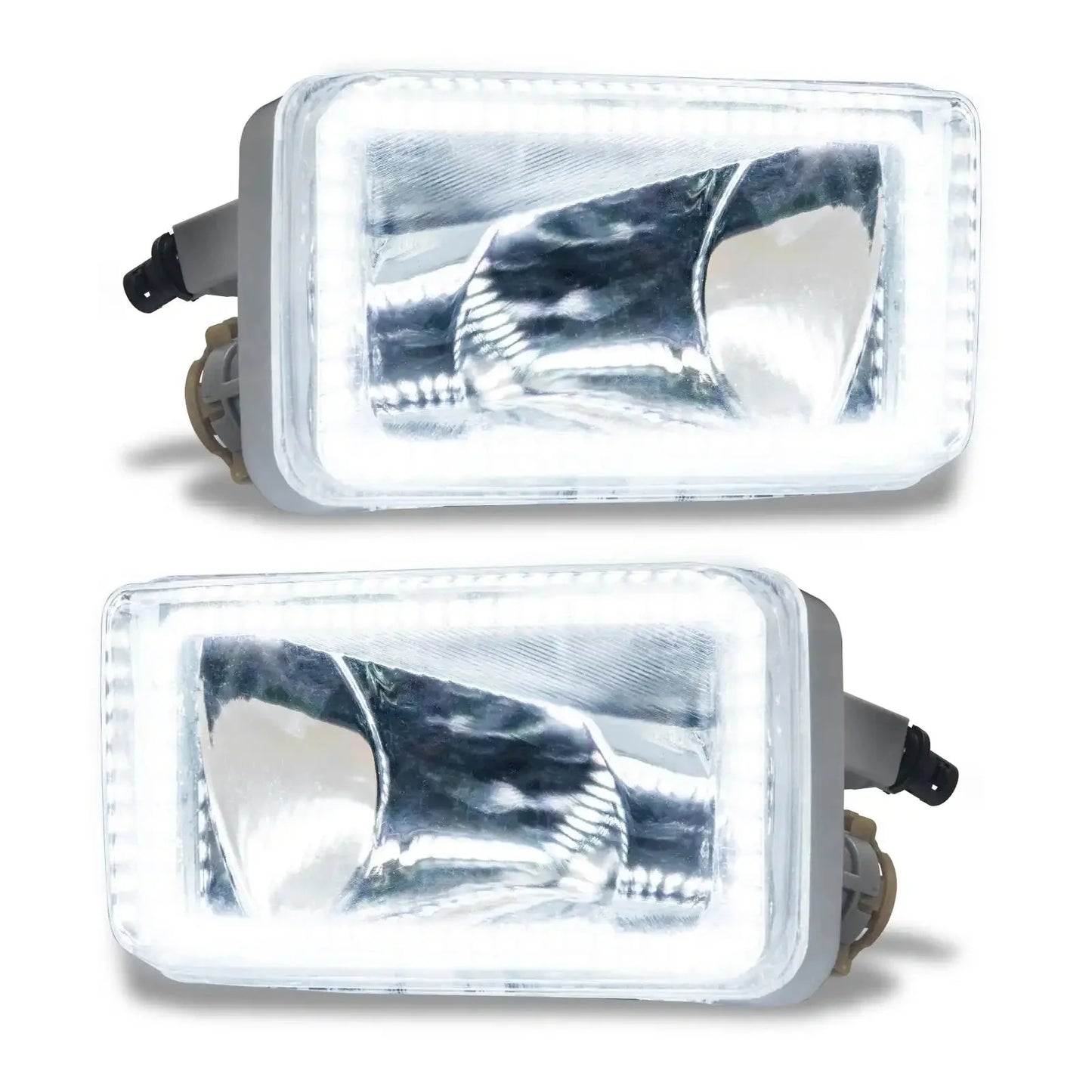 ORACLE Lighting 2007-2015 Chevrolet Silverado Pre-Assembled Fog Lights - Square Style Halo by ORACLE Lighting