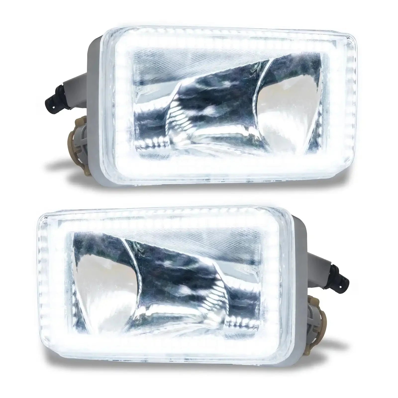 ORACLE Lighting 2007-2015 Chevrolet Silverado Pre-Assembled Fog Lights - Square Style Halo by ORACLE Lighting