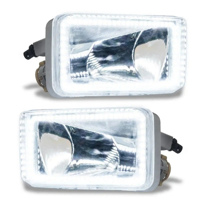 ORACLE Lighting 2007-2015 Chevrolet Silverado Pre-Assembled Fog Lights - Square Style Halo by ORACLE Lighting