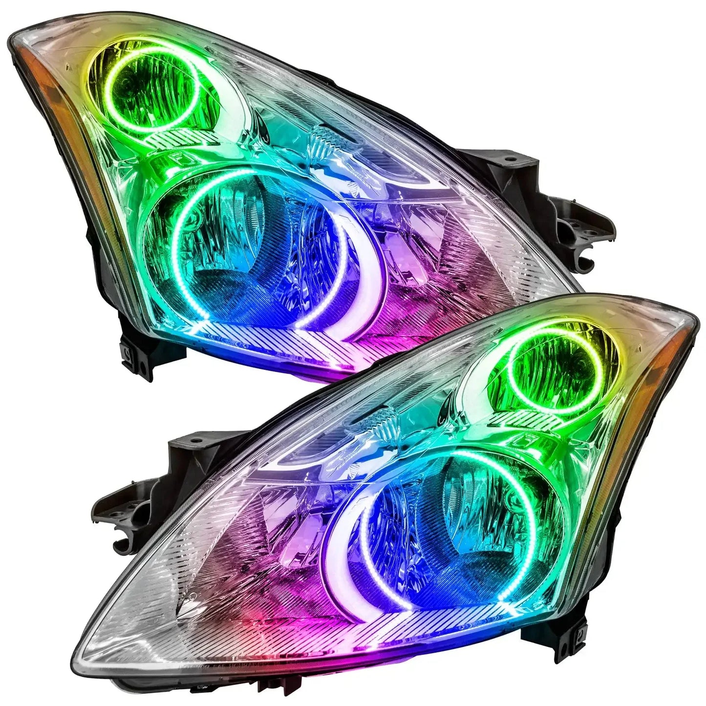 ORACLE Lighting 2010-2012 Nissan Altima Sedan Pre-Assembled LED Halo Headlights by ORACLE Lighting