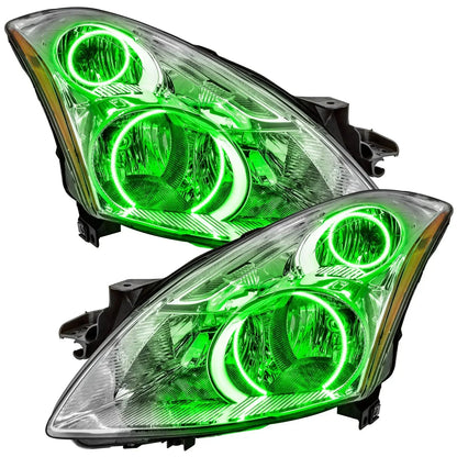 ORACLE Lighting 2010-2012 Nissan Altima Sedan Pre-Assembled LED Halo Headlights by ORACLE Lighting