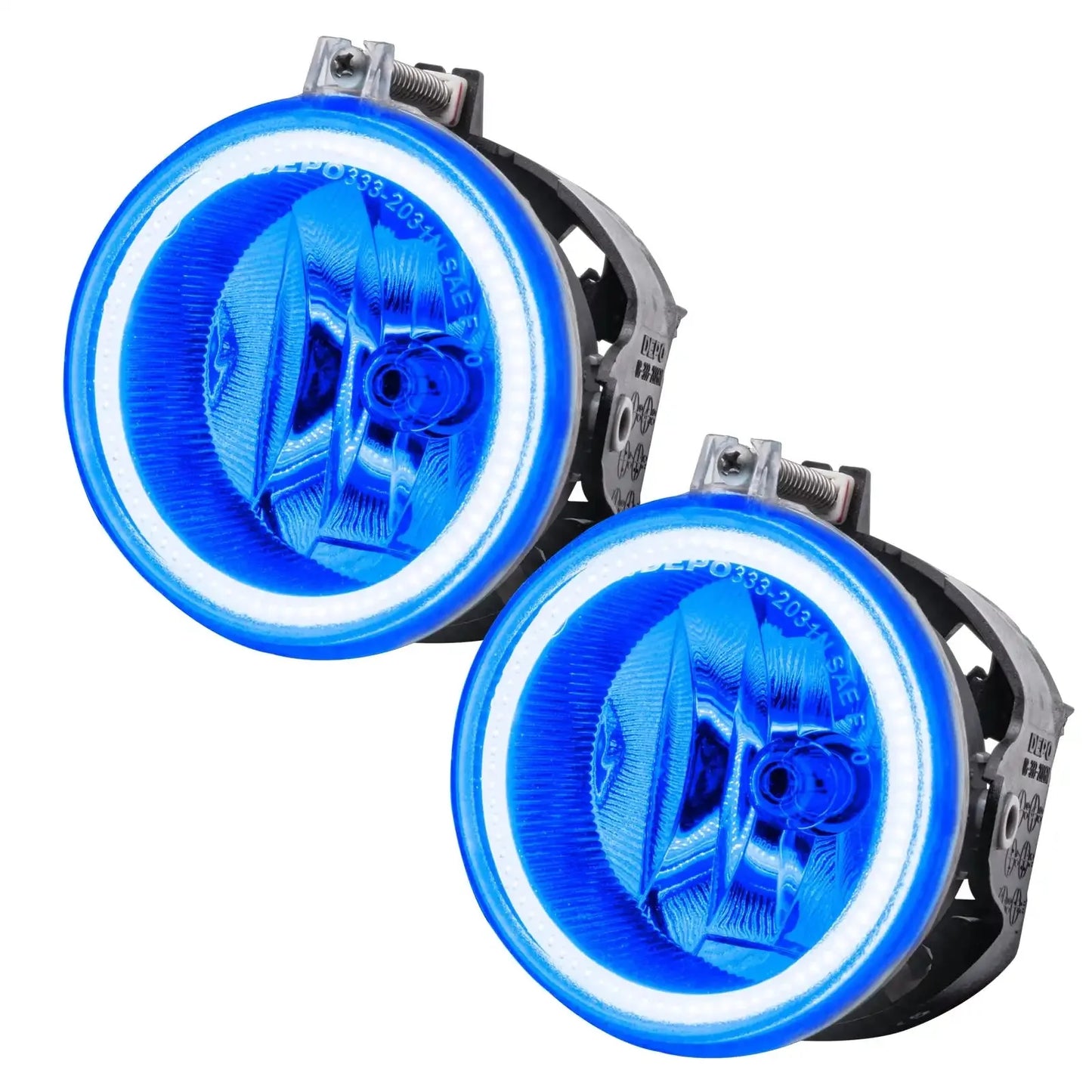 ORACLE Lighting 2011-2016 Jeep Patriot Pre-Assembled Halo Fog Lights by ORACLE Lighting