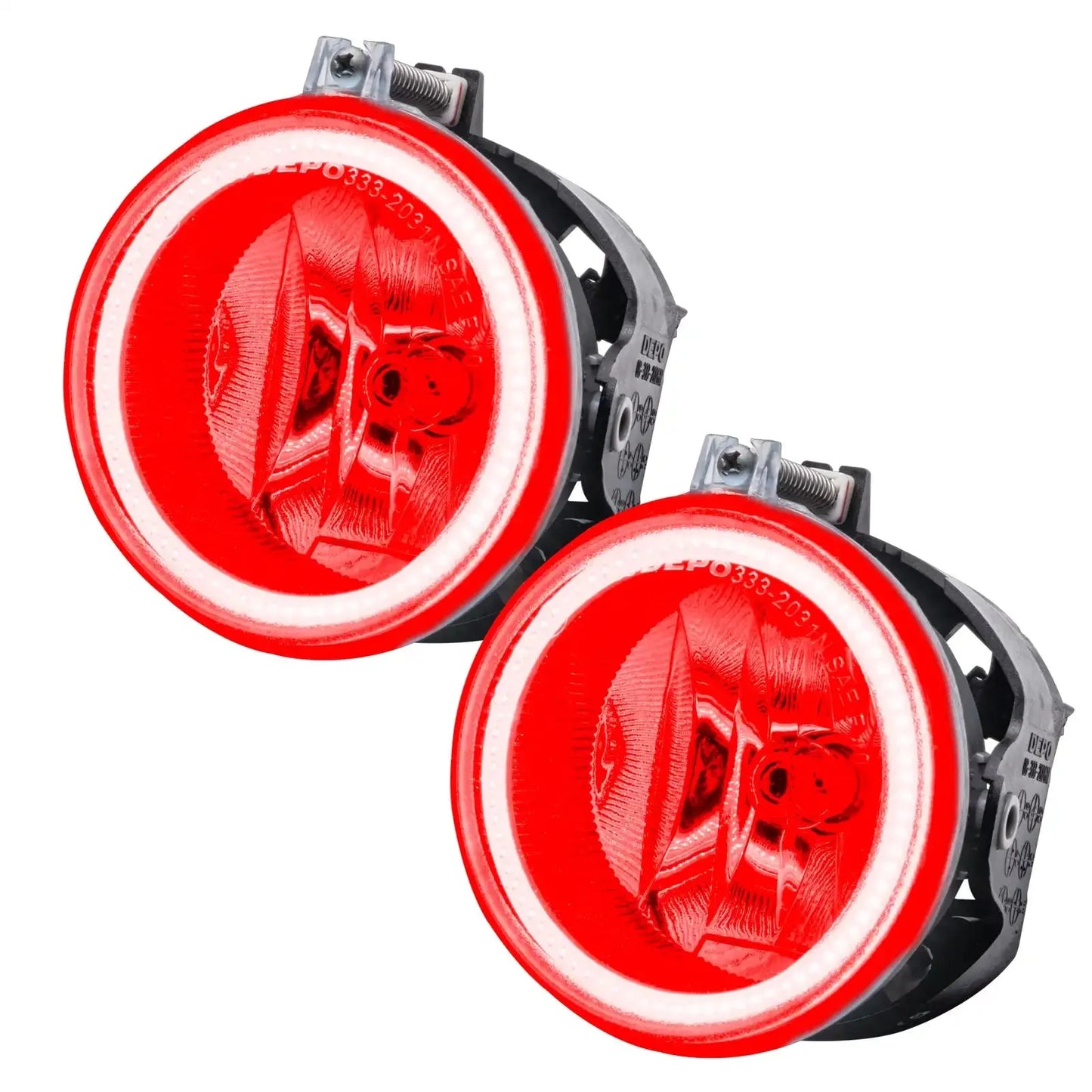 ORACLE Lighting 2011-2016 Jeep Patriot Pre-Assembled Halo Fog Lights by ORACLE Lighting