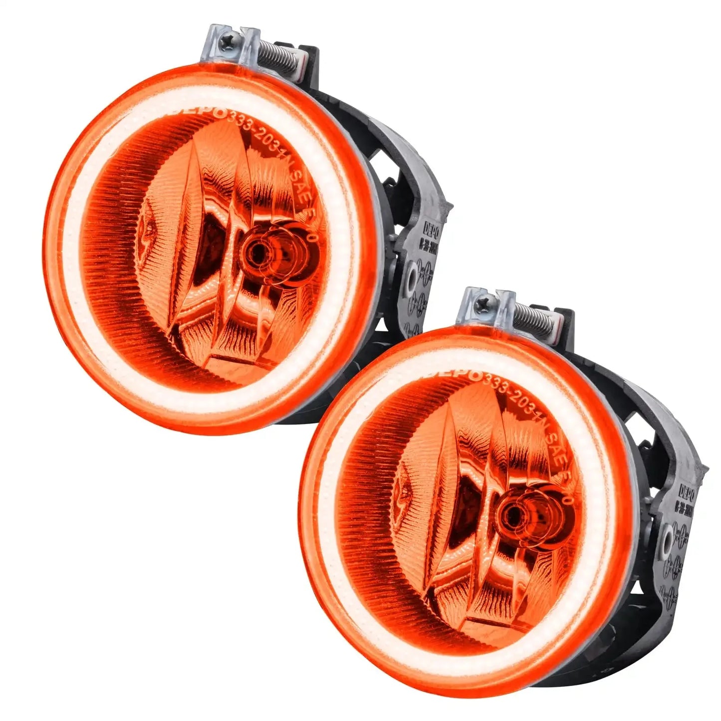 ORACLE Lighting 2011-2016 Jeep Patriot Pre-Assembled Halo Fog Lights by ORACLE Lighting