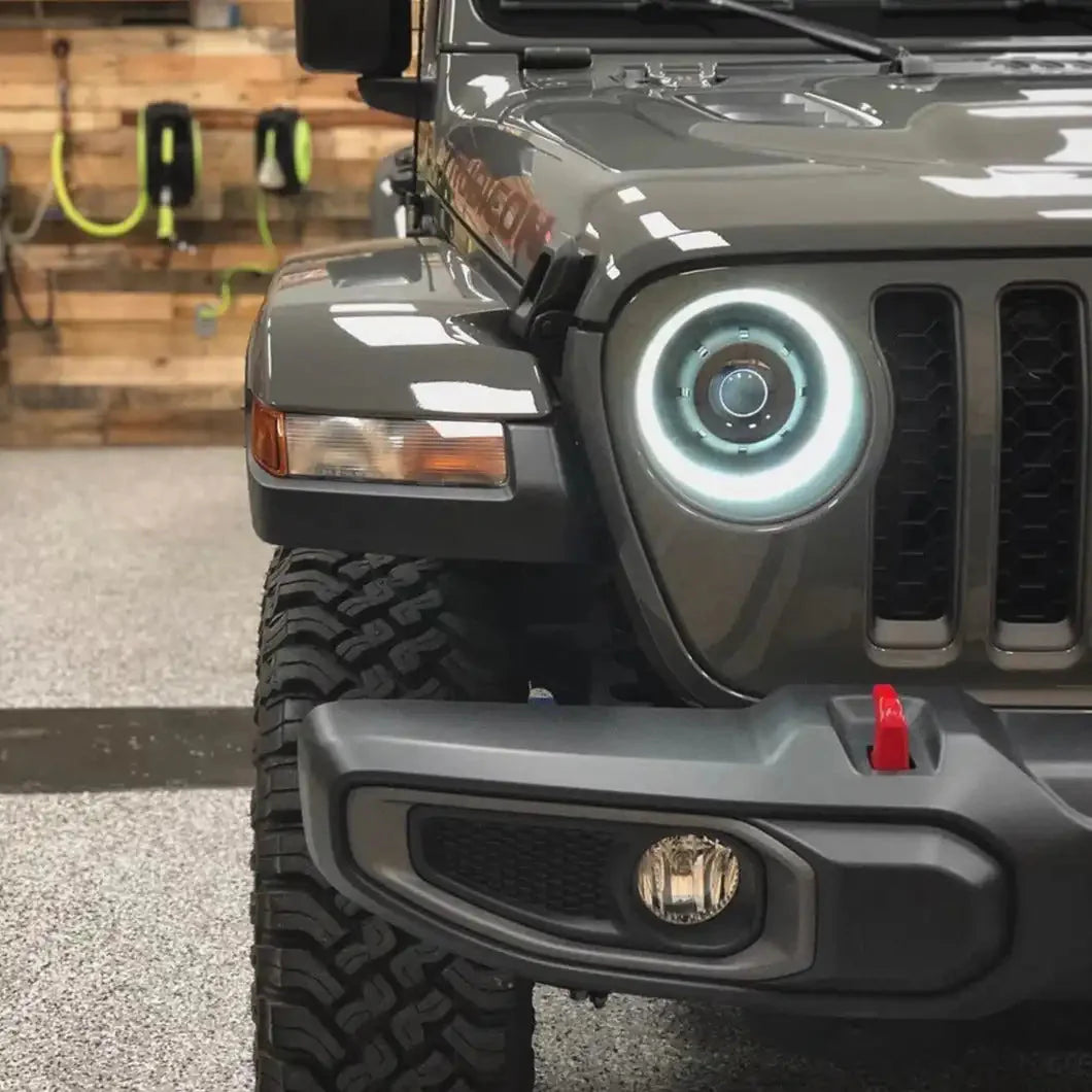 Oculus™ Bi-LED Projector Headlights for Jeep Wrangler JL/ Gladiator JT by ORACLE Lighting