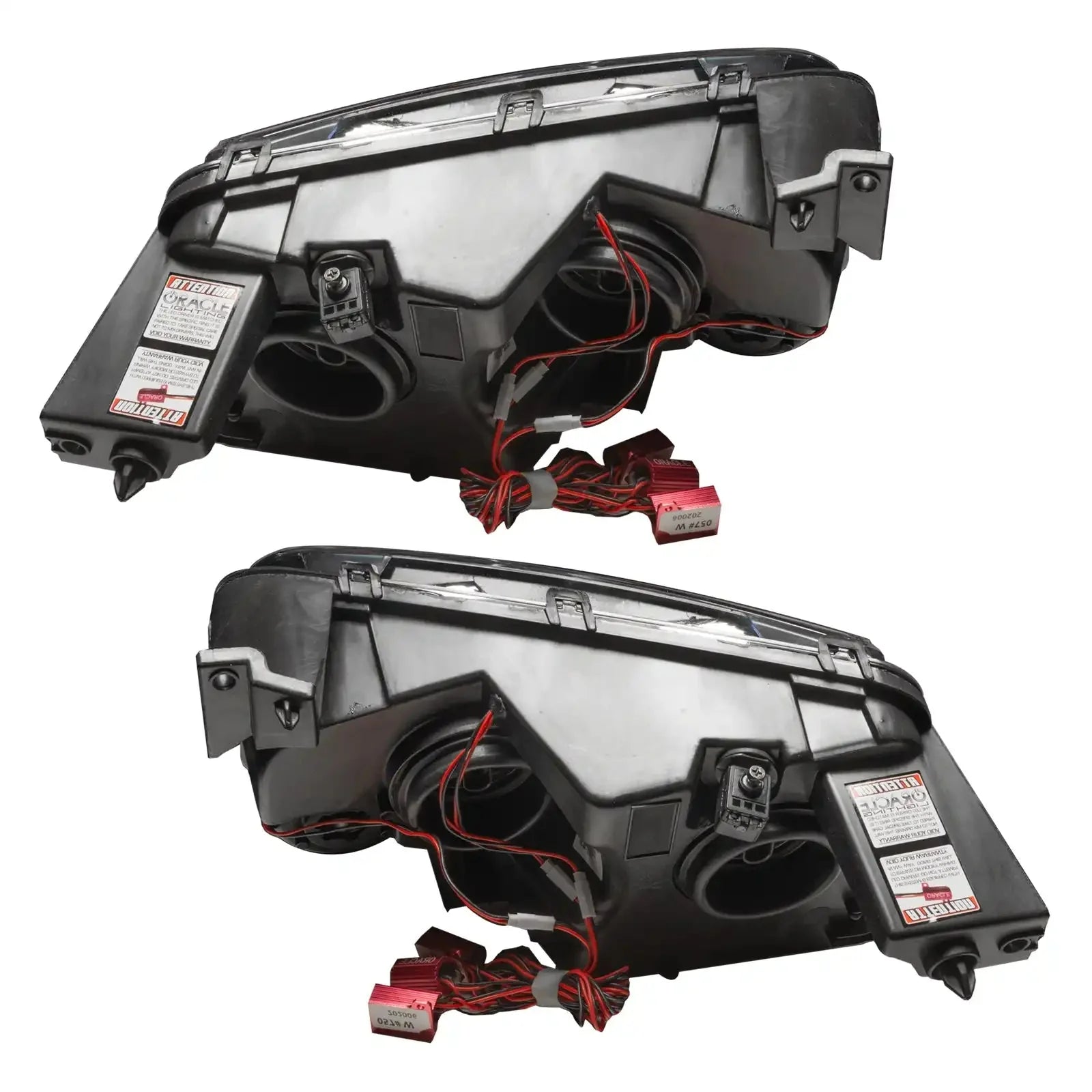 2005-2010 Dodge Charger Pre-Assembled Headlights - Non HID - Triple Halo by ORACLE Lighting