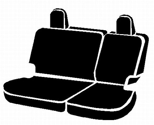 SL60 Series - Leatherlite Simulated Leather Custom Fit Rear Seat Cover- Gray by FIA