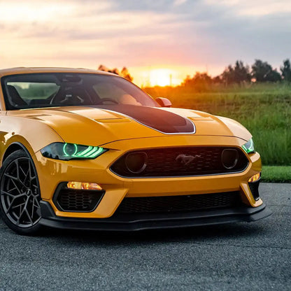 ORACLE Lighting 2018-2023 Ford Mustang "Black Series" Dynamic ColorSHIFT LED Headlights w/ Sequential Turn Signal by ORACLE Lighting