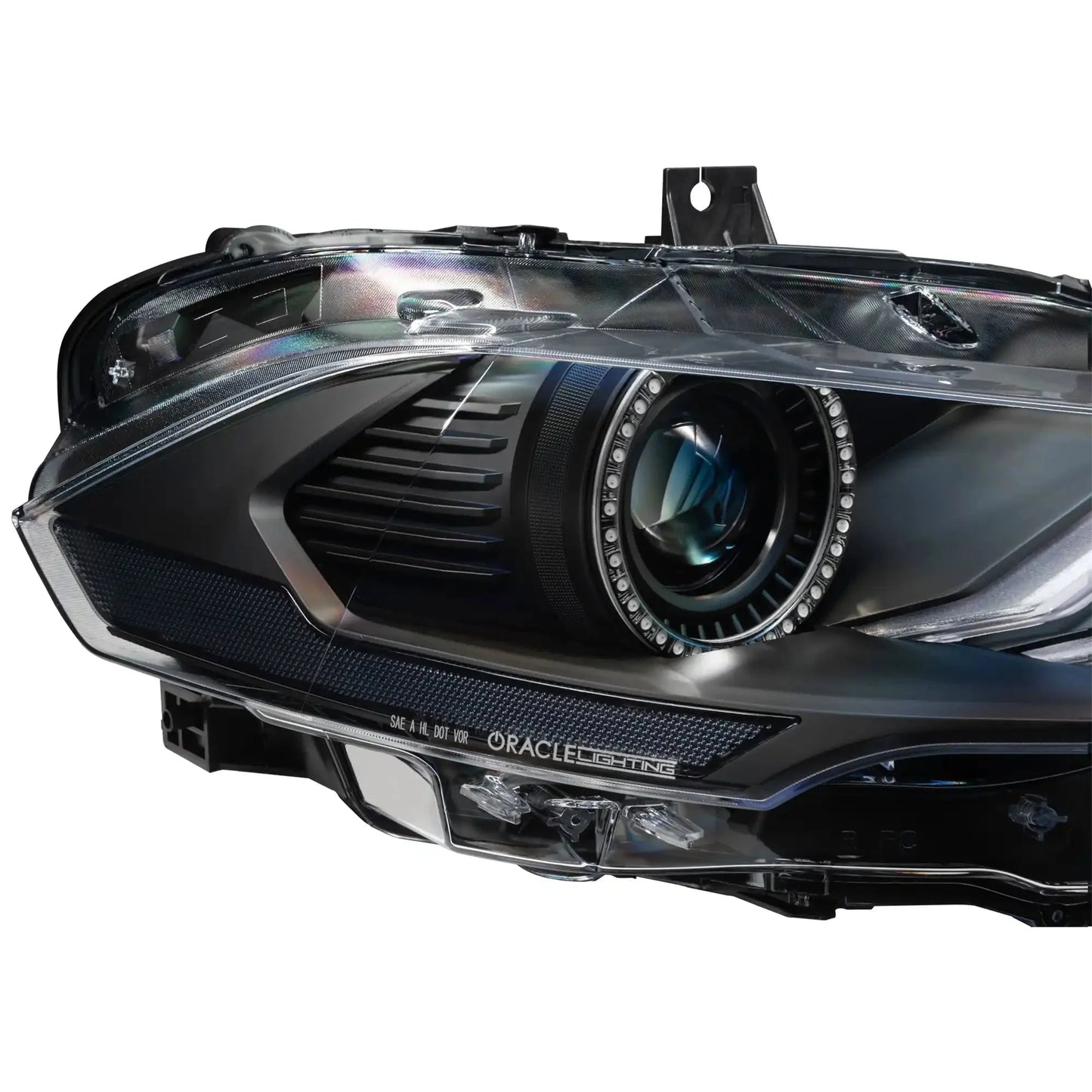 ORACLE Lighting 2018-2023 Ford Mustang "Black Series" Dynamic ColorSHIFT LED Headlights w/ Sequential Turn Signal by ORACLE Lighting