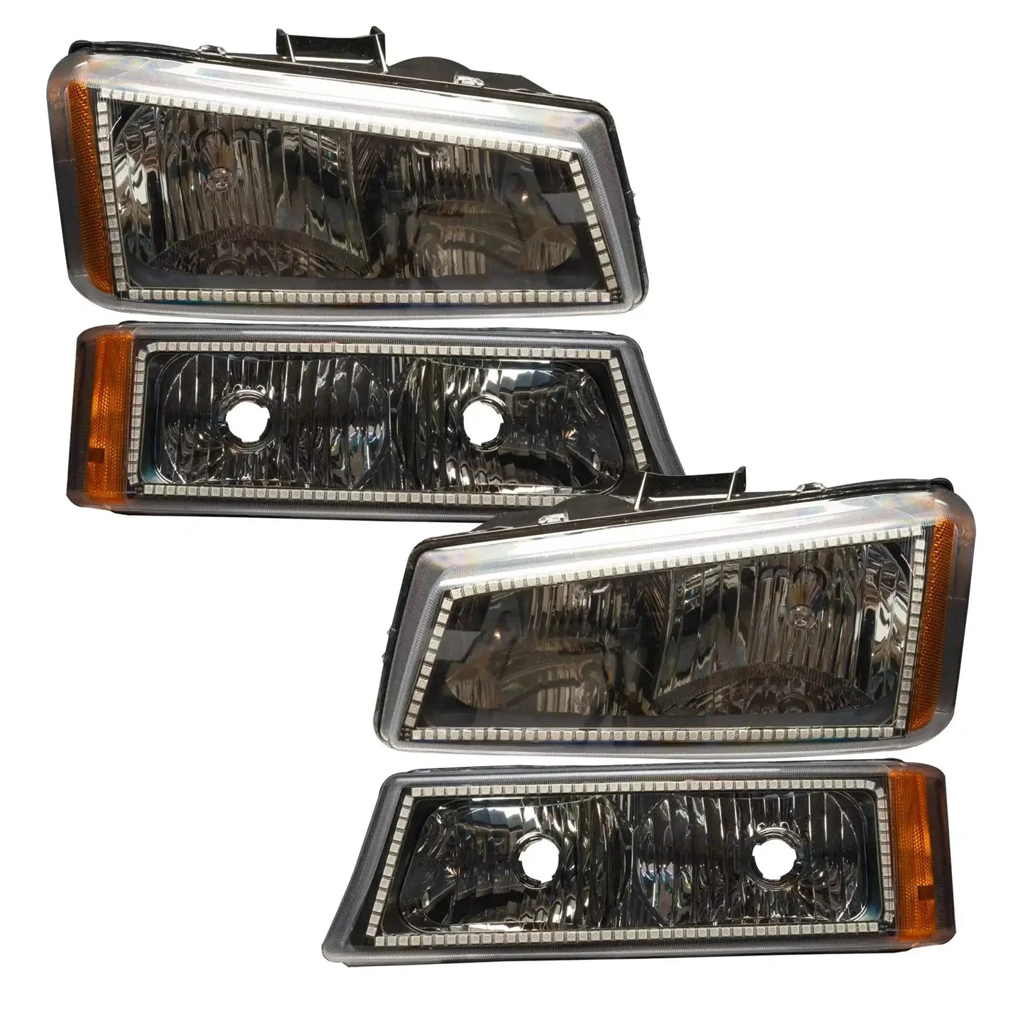 2003-2006 Chevy Silverado Pre-Assembled Headlights w/ Parking Lights by ORACLE Lighting