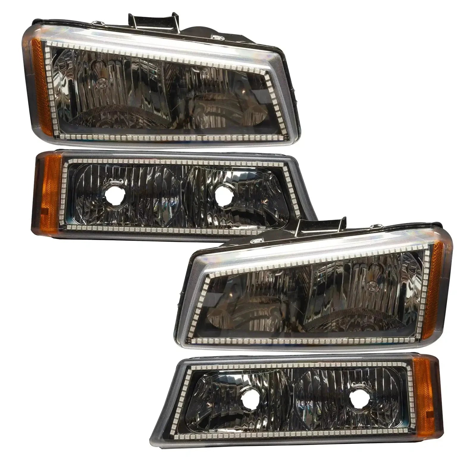 2003-2006 Chevy Silverado Pre-Assembled Headlights w/ Parking Lights by ORACLE Lighting