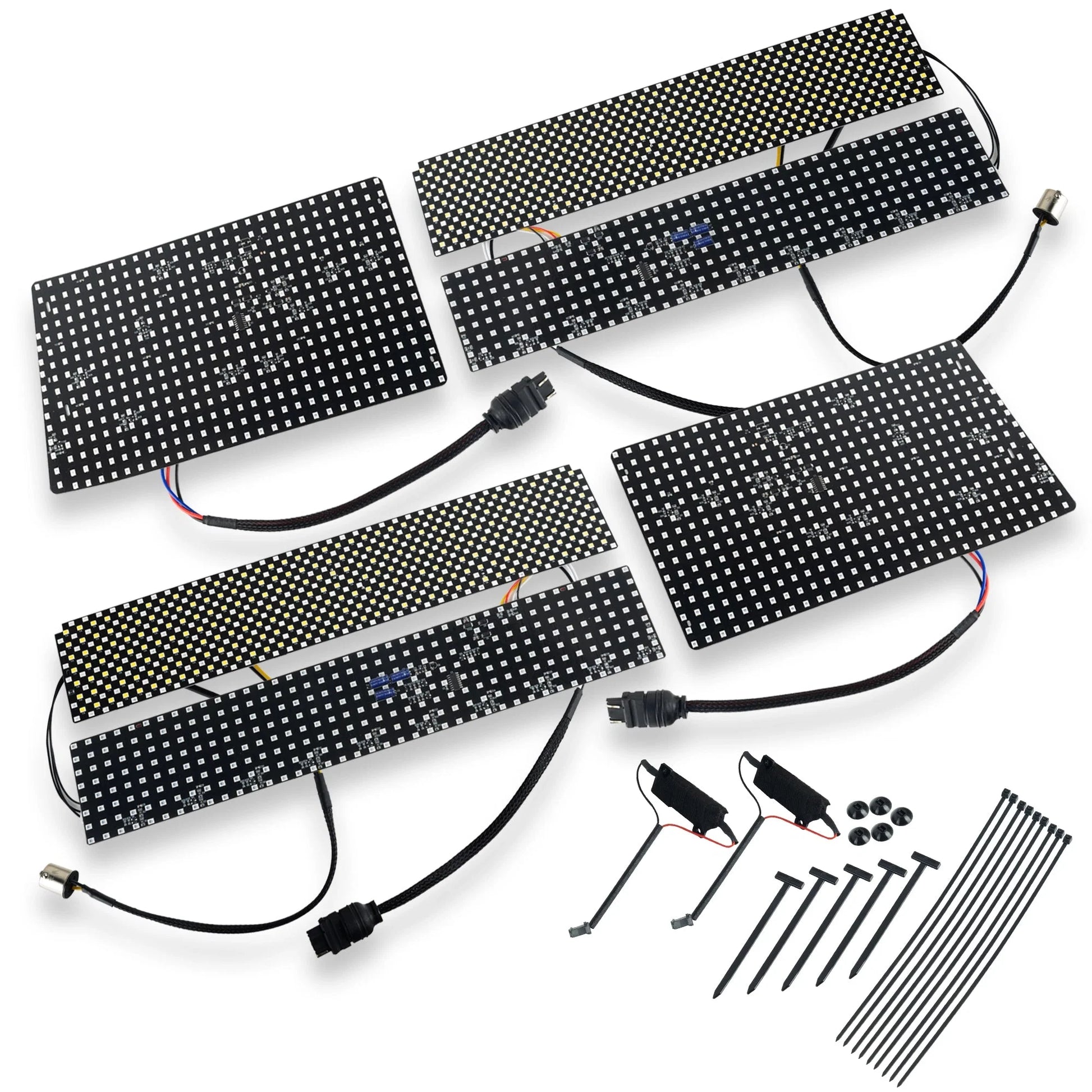 1987-1993 Ford Mustang LX Sequential LED Tail Light Conversion Kit - Plug & Play by ORACLE Lighting