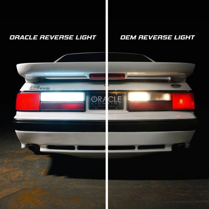 1987-1993 Ford Mustang LX Sequential LED Tail Light Conversion Kit - Plug & Play by ORACLE Lighting