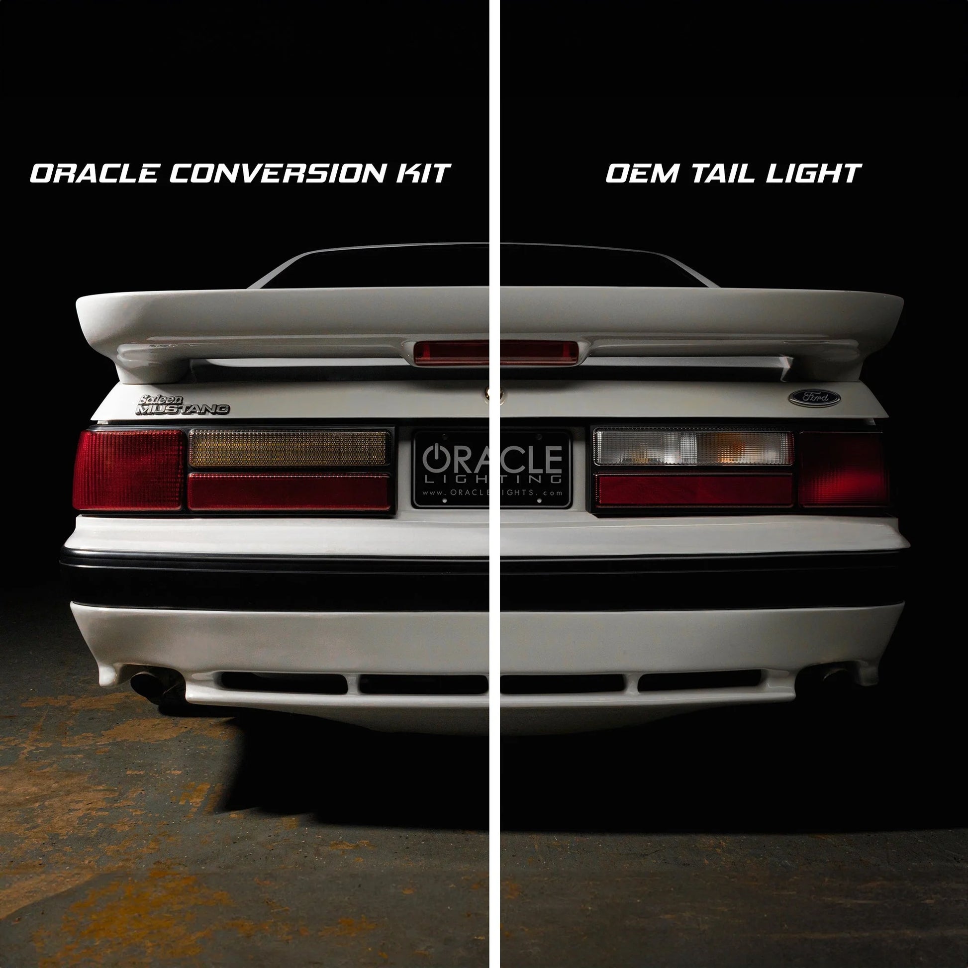 1987-1993 Ford Mustang LX Sequential LED Tail Light Conversion Kit - Plug & Play by ORACLE Lighting